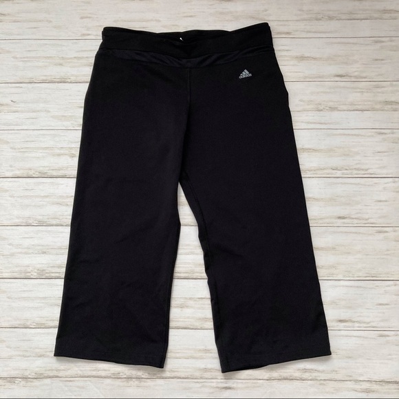 Adidas Cropped Leggings | Size M - Picture 1 of 6